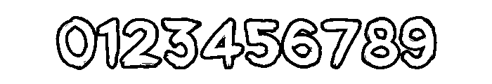 NarconOutline Font OTHER CHARS