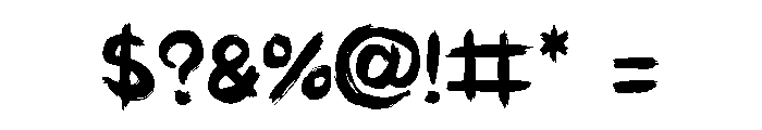 NarconRegular Font OTHER CHARS