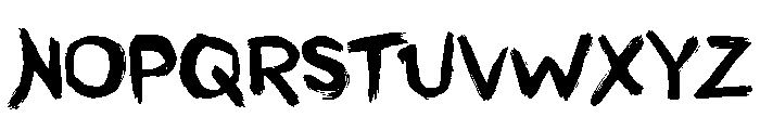 NarconRegular Font UPPERCASE