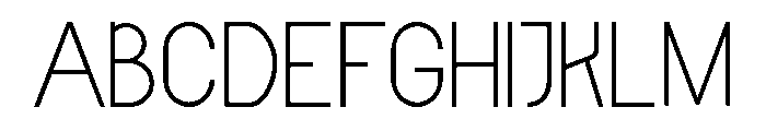 Narrenschiff-Light Font UPPERCASE