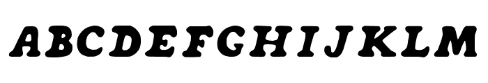 NashiraFree-Regular Font UPPERCASE