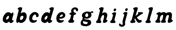 NashiraFree-Regular Font LOWERCASE