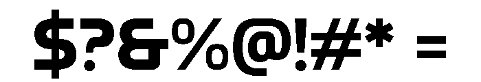 Nasi-Regular Font OTHER CHARS