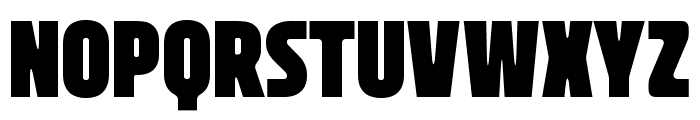Nasional Sans Black Font UPPERCASE