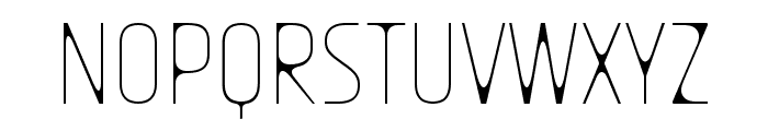 Nasional Sans Thin Font UPPERCASE