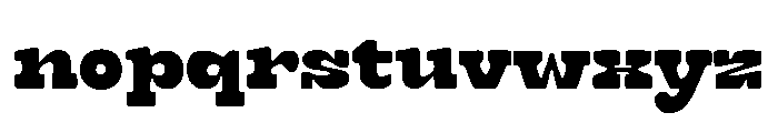 Nastilon Demo Font LOWERCASE