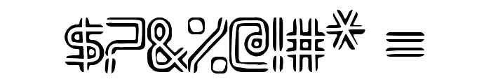 Nasty Works Company Font OTHER CHARS