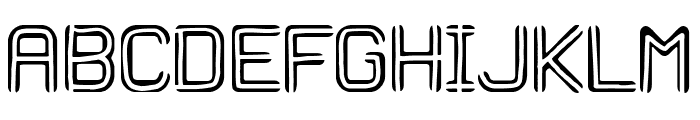 Nasty Works Company Font UPPERCASE