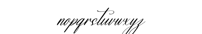 Natassha Sintaleny DEMO VERSION Italic Font LOWERCASE
