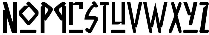 Native Alien Font LOWERCASE