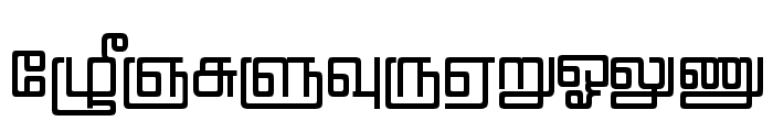 Nattai Regular Font UPPERCASE