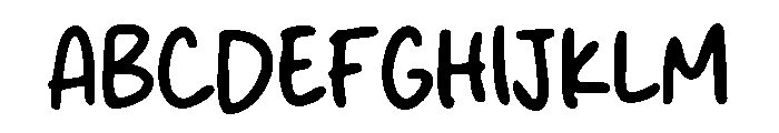 Natural Charcoal Font UPPERCASE