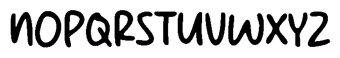 Natural Charcoal Font UPPERCASE