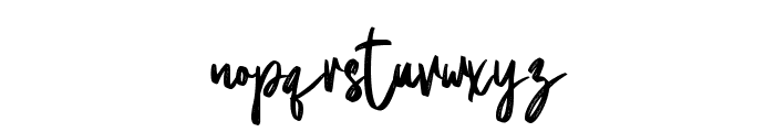 Natural Handwritten - Personal Font LOWERCASE