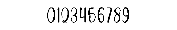 Natural Handwritten Font OTHER CHARS