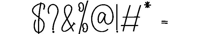 Naturally1 Font OTHER CHARS