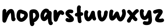 Nature Sunset Font LOWERCASE