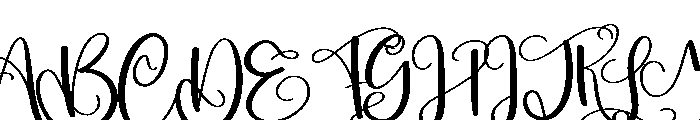 Nature2 Font UPPERCASE
