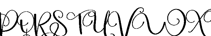 Nature2 Font UPPERCASE