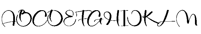Nature3 Font UPPERCASE