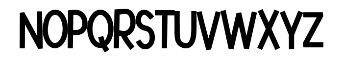 Natured Font UPPERCASE
