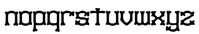 Naughts BRK Font LOWERCASE