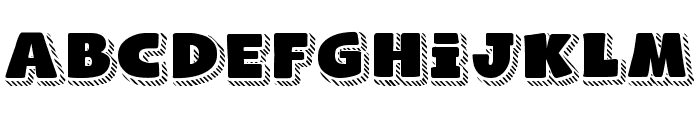 Naughty Squirrel Shadowed Demo Font LOWERCASE