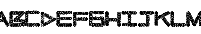 NaughtyPipe Font UPPERCASE