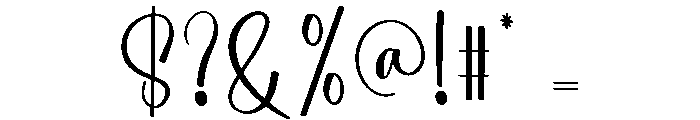 Nautica Font OTHER CHARS