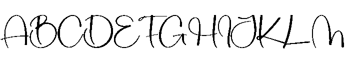 Nautica Font UPPERCASE