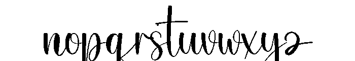 Nautica Font LOWERCASE
