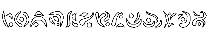 Navalar Regular Font LOWERCASE