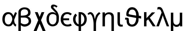 Naxos-Normal Font LOWERCASE