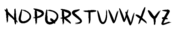 Nazumi Font Regular Font LOWERCASE