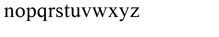 Naheer Light Font LOWERCASE