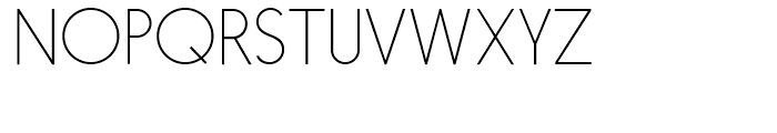 Nanami Pro Thin Font UPPERCASE