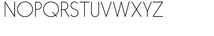 Nanami Thin Font UPPERCASE