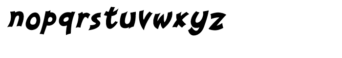 Nanumunga Bold Oblique Font LOWERCASE