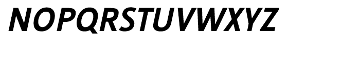 Nautilus Monoline Bold Italic Font UPPERCASE