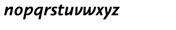 Nautilus Monoline Bold Italic Font LOWERCASE