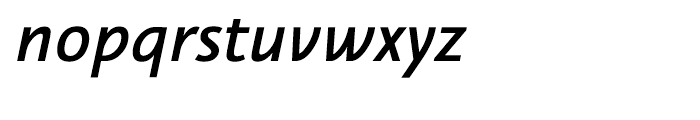 Nautilus Monoline Medium Italic Font LOWERCASE