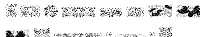 Nave Ornaments One Font UPPERCASE