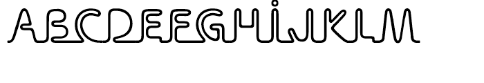 Nazca Regular Font UPPERCASE