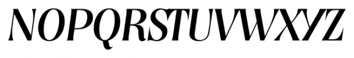 Nashville Serial Italic Font UPPERCASE