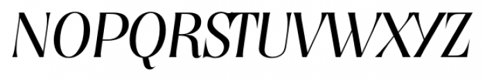 Nashville Serial Light Italic Font UPPERCASE