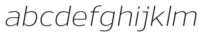 Nauman Light Italic Font LOWERCASE