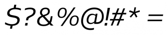 Nauman Medium Italic Font OTHER CHARS