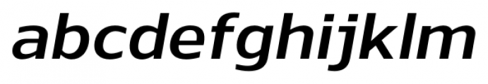 Nauman SemiBold Italic Font LOWERCASE