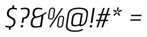 Nautikka Normal Italic Font OTHER CHARS
