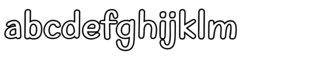 Nabana Outline Regular FONT